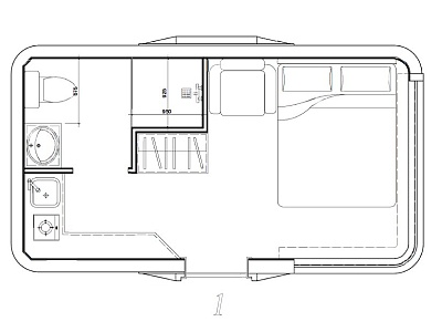 КАПСУЛЬНЫЙ ДОМ WELL HOUSE H18